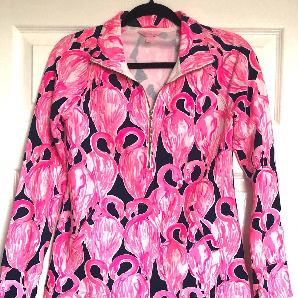 Lilly Pulitzer Flamingo popover